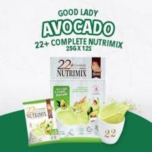 Ngũ cốc dinh dưỡng 22+ Complete Nutrimix - Organic Avocado (Bơ) 300g_ Hộp giấy